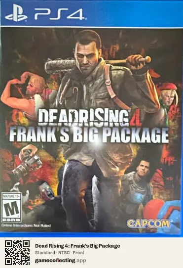 Dead Rising 4: Frank's Big Package PlayStation 4, NTSC box front