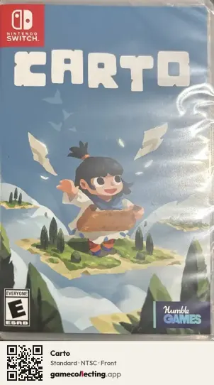 Carto Nintendo Switch, NTSC box front