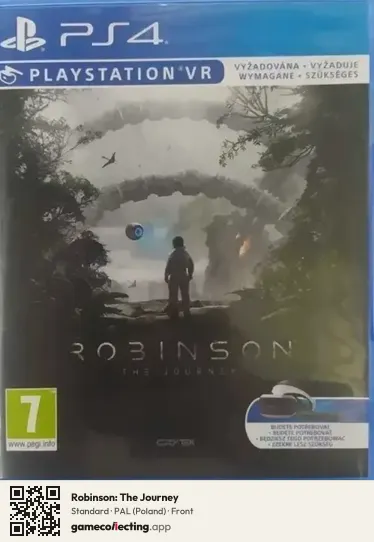 Robinson: The Journey PlayStation 4, Poland box front