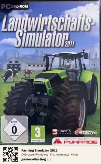 Farming Simulator 2011 Computer, Germany box front