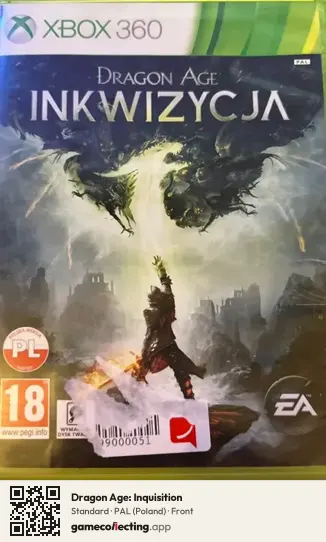Dragon Age: Inquisition Xbox 360, Poland box front