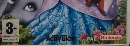 Barbie as the Island Princess, the PEGI square on its front