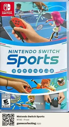 Nintendo Switch Sports Nintendo Switch, NTSC box front