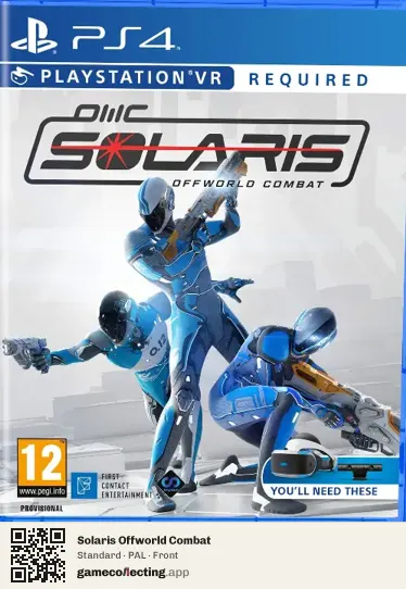 Solaris Offworld Combat PlayStation 4, PAL box front