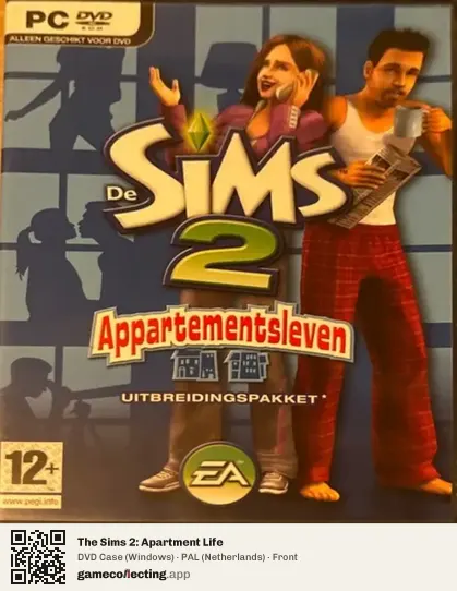 The Sims 2: Apartment Life Computer, Netherlands box front