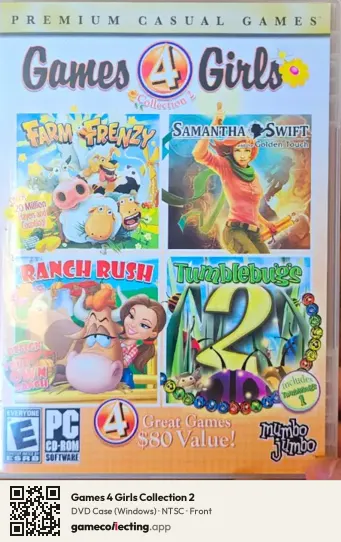 Games 4 Girls Collection 2 Computer, NTSC box front