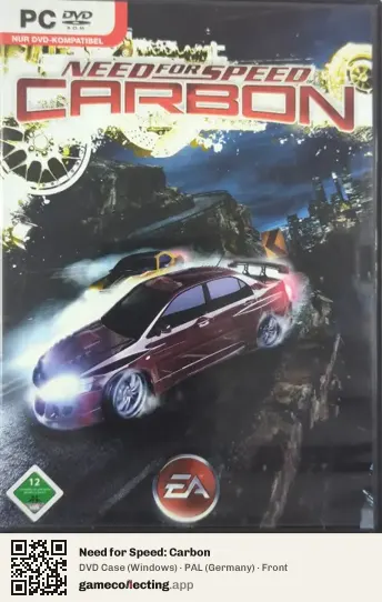 Need for Speed: Carbon Computer, Germany box front