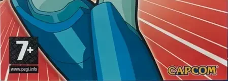 Mega Man X8, the PEGI square on its front