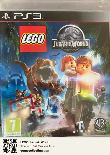 LEGO Jurassic World PlayStation 3, France box front
