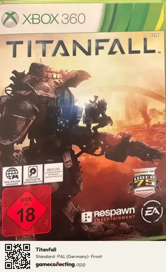 Titanfall Xbox 360, Germany box front
