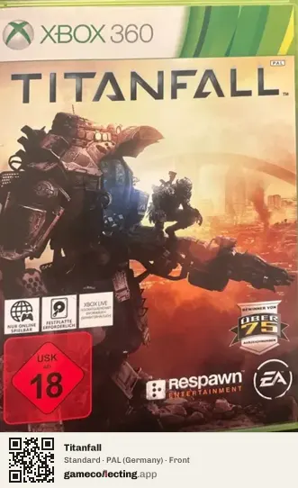 Titanfall Xbox 360, Germany box front