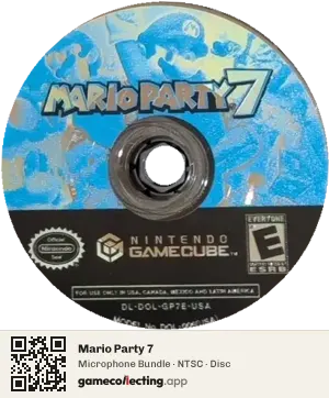 Mario Party 7 Nintendo GameCube, NTSC disc