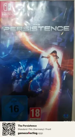 The Persistence Nintendo Switch, Germany box front