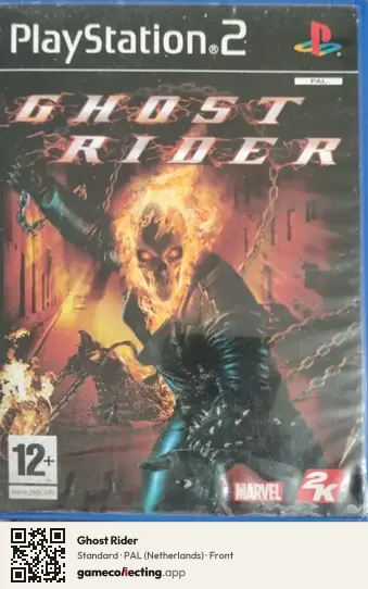 Ghost Rider PlayStation 2, Netherlands box front
