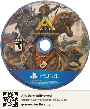 Ark: Survival Evolved PlayStation 4, NTSC disc
