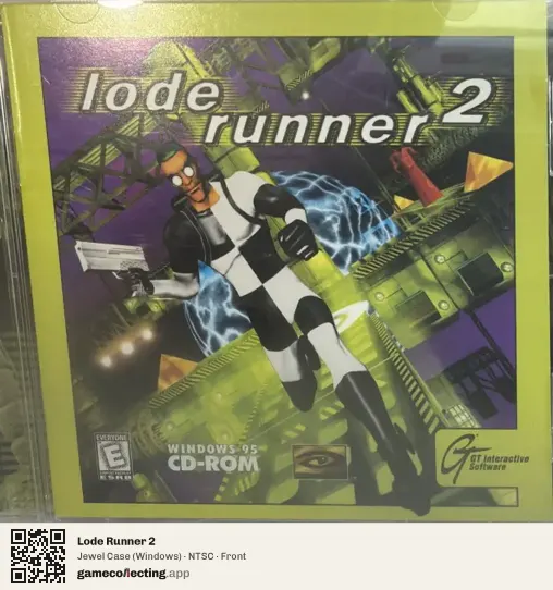 Lode Runner 2 Computer, NTSC box front