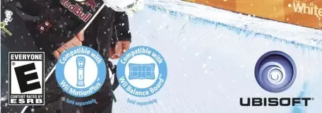Shaun White Snowboarding: World Stage, the ESRB box on its front