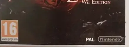 Project Zero 2: Wii Edition, the PEGI square on its front