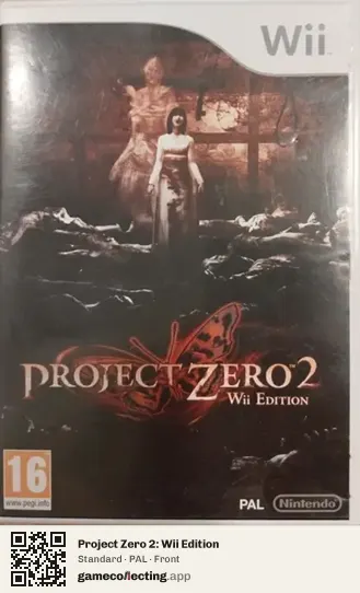 Project Zero 2: Wii Edition Nintendo Wii, PAL box front