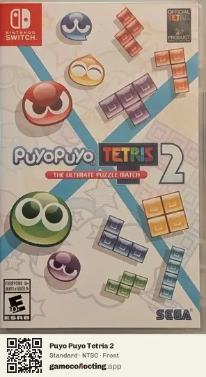 Puyo Puyo Tetris 2 Nintendo Switch, NTSC box front