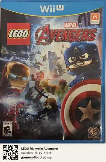 LEGO Marvel's Avengers Nintendo Wii U, NTSC box front