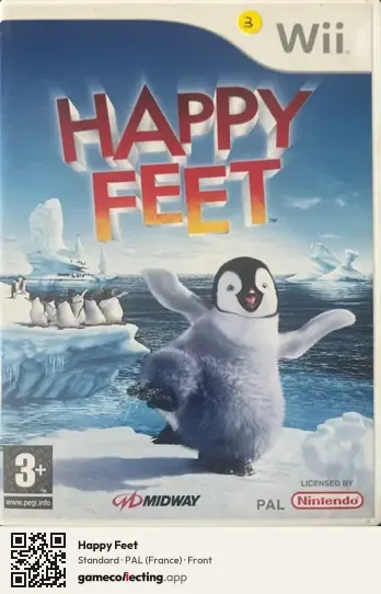 Happy Feet Nintendo Wii, France box front