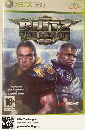 Blitz: The League Xbox 360, PAL box front