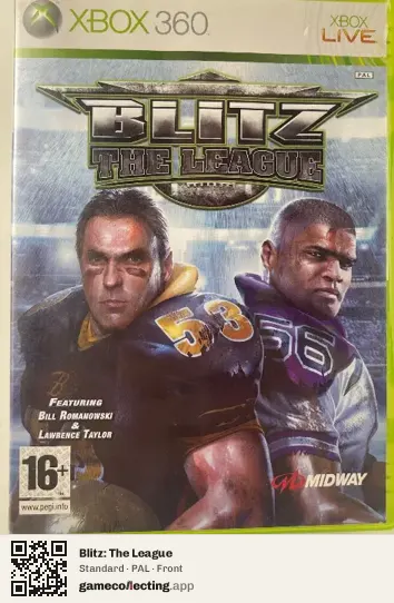 Blitz: The League Xbox 360, PAL box front