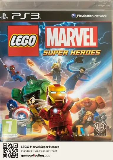 LEGO Marvel Super Heroes PlayStation 3, France box front
