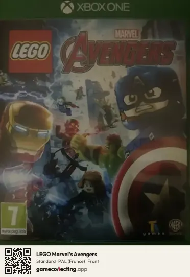 LEGO Marvel's Avengers Xbox One, France box front