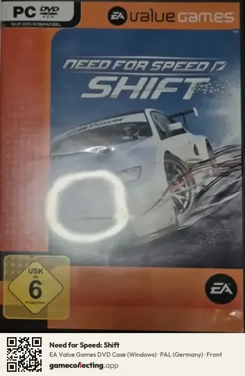 Need for Speed: Shift Computer, Germany box front