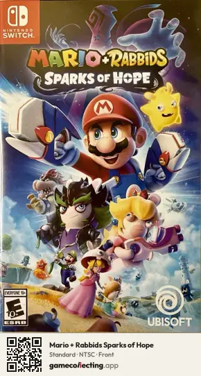Mario + Rabbids Sparks of Hope Nintendo Switch, NTSC box front