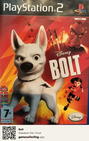 Bolt PlayStation 2, PAL box front