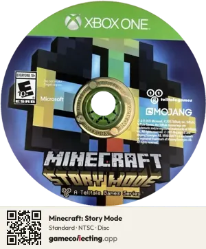 Minecraft: Story Mode Xbox One, NTSC disc