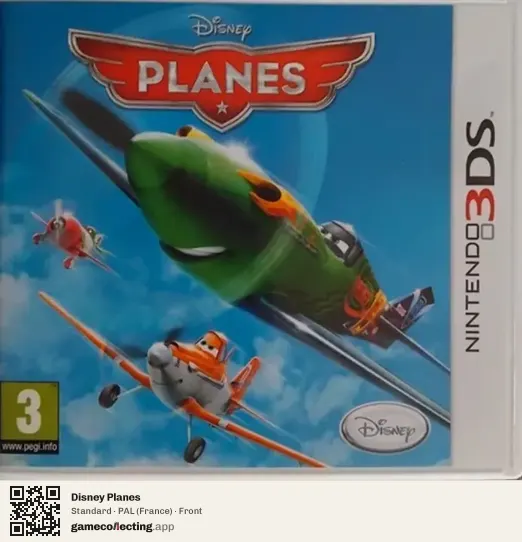 Disney Planes Nintendo 3DS, France box front