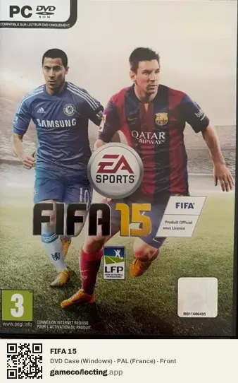 FIFA 15 Computer, France box front