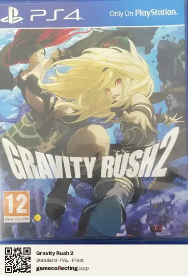 Gravity Rush 2 PlayStation 4, PAL box front