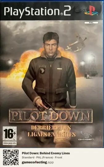 Pilot Down: Behind Enemy Lines PlayStation 2, France box front