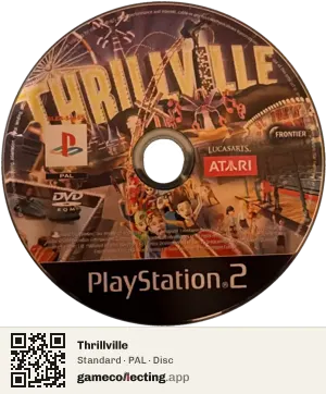 Thrillville PlayStation 2, PAL disc