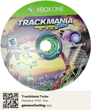 TrackMania Turbo Xbox One, NTSC disc