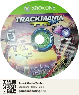 TrackMania Turbo Xbox One, NTSC disc