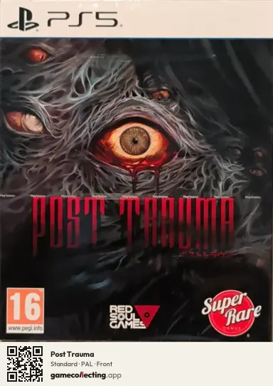 Post Trauma PlayStation 5, PAL box front