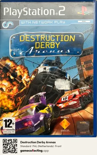 Destruction Derby Arenas PlayStation 2, Netherlands box front