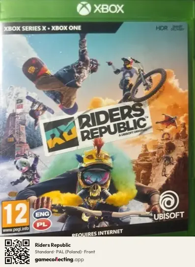 Riders Republic Xbox Series X, Poland box front