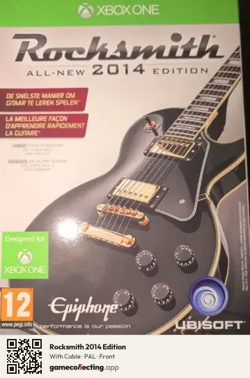 Rocksmith 2014 Edition Xbox One, PAL box front