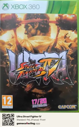 Ultra Street Fighter IV Xbox 360, France box front