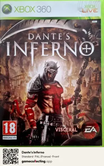 Dante's Inferno Xbox 360, France box front