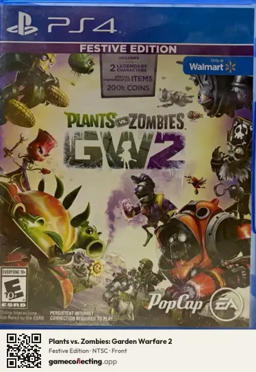 Plants vs. Zombies: Garden Warfare 2 PlayStation 4, NTSC box front