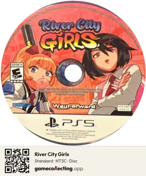 River City Girls PlayStation 5, NTSC disc