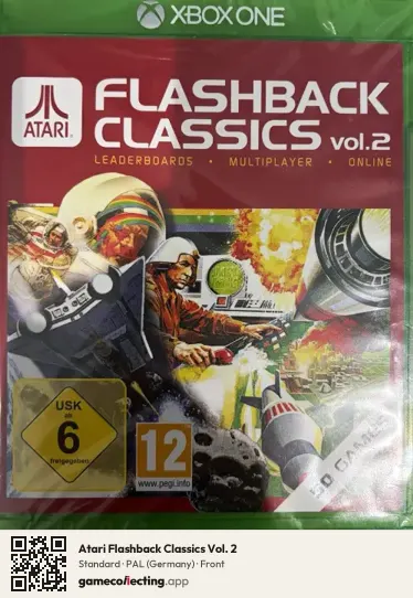 Atari Flashback Classics Vol. 2 Xbox One, Germany box front